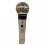 Microfone Profissional Com Fio Cardióide Champanhe SM58B LESON