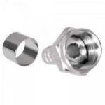 Conector F para Cabo RGC06 com Anel Crimpar GENÉRICO
