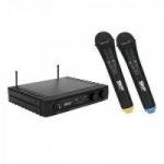 Microfone sem Fio Duplo UHF261 SKP Microfone sem Fio Duplo UHF261 SKP