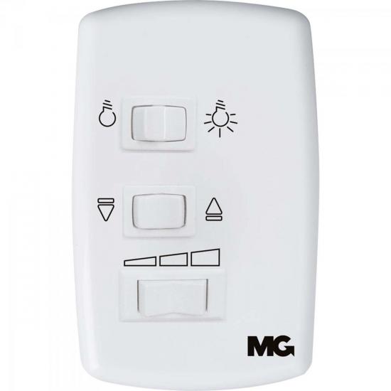 Controle Ventilador de Teto 220V Branco MARGIRIUS Controle Ventilador de Teto 220V Branco MARGIRIUS