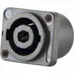 Conector Speakon Fêmea Plástico 4 Vias GENÉRICO
