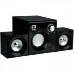 Caixa Multimídia 2.1 com Subwoofer 8W SP222BS Preto C3 TECH Caixa Multimídia 2.1 com Subwoofer 8W SP222BS Preto C3 TECH