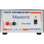 Fonte FTE1210 HOBBY 12VDC 10A Estabilizada Bornes HAYONIK
