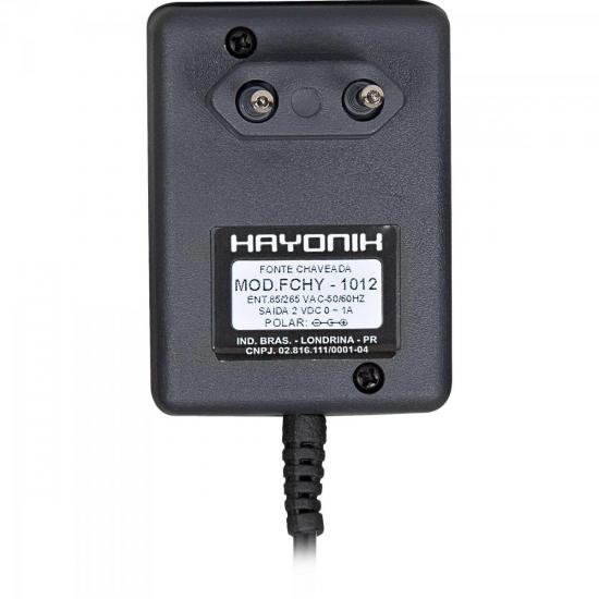 Fonte FCHP 245 24VDC 500mA P4 C+ Chaveada HAYONIK Fonte FCHP 245 24VDC 500mA P4 C+ Chaveada HAYONIK