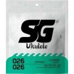 Encordoamento para Ukulele Soprano-Concert Nylon SG Encordoamento para Ukulele Soprano-Concert Nylon SG