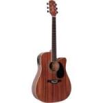 Violão Eletroacústico Folk Cutaway Aço GF-2 CEQ Walnut Satin GIANNINI Violão Eletroacústico Folk Cutaway Aço GF-2 CEQ Walnut Satin GIANNINI