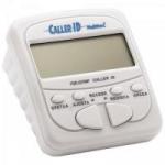 Identificador de Chamadas Compacto MUID0010 Branco MULTITOC