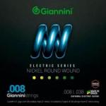 Encordoamento Para Guitarra GEEGST8 Super Leve 0.08 GIANNINI Encordoamento Para Guitarra GEEGST8 Super Leve 0.08 GIANNINI
