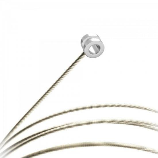 Corda De Aço Canário GEEGST9.3 Para Guitarra Com Bolinha 3ª Corda GIANNINI Corda De Aço Canário GEEGST9.3 Para Guitarra Com Bolinha 3ª Corda GIANNINI