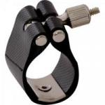 Abraçadeira de Couro Sintético Para Clarinete com Ressonador BCL-1 Preta FREE SAX