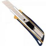 Estilete Emborrachado 18mm Azul BRASFORT