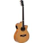 Violão Elétrico Natural Fosco de Aço Dallas Tuner TAGIMA
