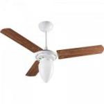 Ventilador de Teto 3 Pás 127V WIND Branco/Mogno VENTISOL