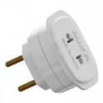 Pino Adaptador Universal para 2P 10A Branco DANEVA