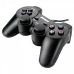 Controle Com Fio Para PC USB JS030 Preto MULTILASER Controle Com Fio Para PC USB JS030 Preto MULTILASER