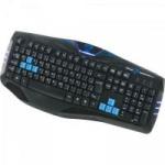 Teclado Gamer USB Cobra Combatant X Preto/Azul E-BLUE Teclado Gamer USB Cobra Combatant X Preto/Azul E-BLUE
