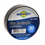 Fita Isolante Antichama Preta 19mm x 20m BRASFORT