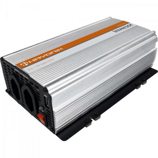Inversor Onda Modificada 12VDC/220V USB 1200W HAYONIK Inversor Onda Modificada 12VDC/220V USB 1200W HAYONIK