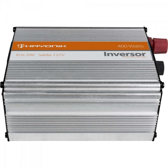 Inversor Onda Modificada 24VDC/127V USB 400W HAYONIK Inversor Onda Modificada 24VDC/127V USB 400W HAYONIK