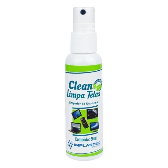 Limpa Telas com Flanela CLEAN Incolor IMPLASTEC Limpa Telas com Flanela CLEAN Incolor IMPLASTEC