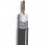 Coaxial RG 58 96% Preto Rolo 100m KMP-RFS Coaxial RG 58 96% Preto Rolo 100m KMP-RFS