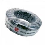 Coaxial RG 59 75 95% Preto Rolo 100M KMP-RFS Coaxial RG 59 75 95% Preto Rolo 100M KMP-RFS