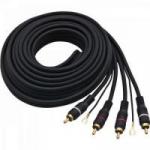 Cabo 2RCA Macho + 2RCA Macho 5 Metros SU01525A Preto HYX