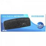 Teclado Multimídia USB MKL-101 Preto LITE Teclado Multimídia USB MKL-101 Preto LITE