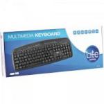 Teclado Multimídia USB MKL-101 Preto LITE Teclado Multimídia USB MKL-101 Preto LITE