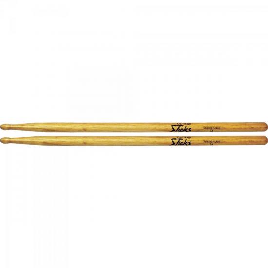 Baqueta 7A Madeira Hickory HW7A ON STAGE Baqueta 7A Madeira Hickory HW7A ON STAGE