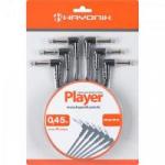 Cabo para Pedal P10 45cm PLAYER Preto HAYONIK