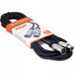 Cabo para Microfone XLR(F) X XLR(M) 7m PLAYER Preto HAYONIK Cabo para Microfone XLR(F) X XLR(M) 7m PLAYER Preto HAYONIK
