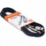 Cabo para Microfone XLR(F) X P10 5m PLAYER Preto HAYONIK Cabo para Microfone XLR(F) X P10 5m PLAYER Preto HAYONIK