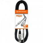 Cabo para Microfone XLR(F) X P10 10m PLAYER Preto HAYONIK