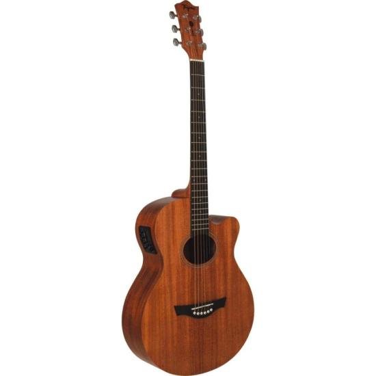 Violão Elétrico Natural Fosco de Aço Dallas Tuner Mahogany TAGIMA Violão Elétrico Natural Fosco de Aço Dallas Tuner Mahogany TAGIMA