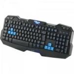 Teclado Gamer USB MAZER TYPE-G Preto/Azul E-BLUE