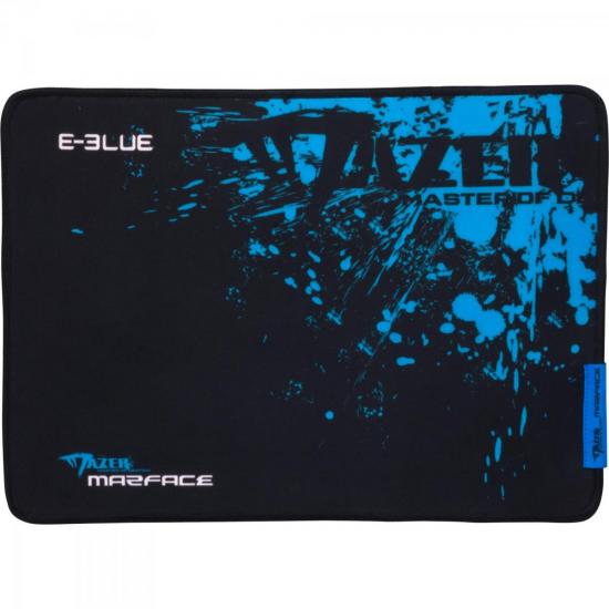 Mouse Pad Gamer MAZER CONTROL S Preto/Azul E-BLUE Mouse Pad Gamer MAZER CONTROL S Preto/Azul E-BLUE