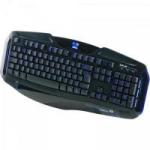 Teclado Gamer USB COBRA II Preto/Azul E-BLUE