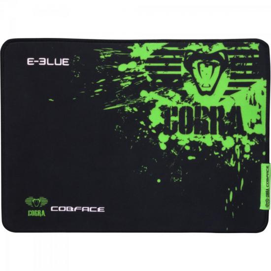 Mouse Pad Gamer COBRA SPEED S Preto/Verde E-BLUE Mouse Pad Gamer COBRA SPEED S Preto/Verde E-BLUE