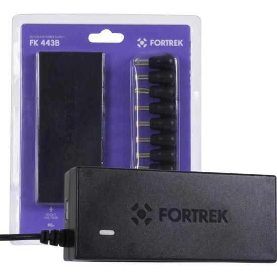 Fonte para Notebook Universal 90W com 10 Pinos Bivolt FORTREK Fonte para Notebook Universal 90W com 10 Pinos Bivolt FORTREK