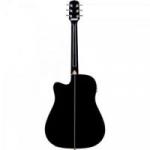 Violão Eletroacústico Folk Cutaway Aço GF-1R CEQ Preto GIANNINI Violão Eletroacústico Folk Cutaway Aço GF-1R CEQ Preto GIANNINI
