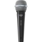 Microfone de Mão Multifuncional Com Fio SV100 Preto SHURE Microfone de Mão Multifuncional Com Fio SV100 Preto SHURE