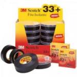 Fita Isolante 19mm x 5m 33+ Preta 3M