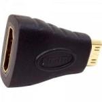 Adaptador HDMI Fêmea X Mini HDMI Macho GENÉRICO Adaptador HDMI Fêmea X Mini HDMI Macho GENÉRICO