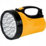 Lanterna Recarregável com 23 LEDs Bivolt Preto/Amarelo 7322 BRASFORT