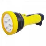 Lanterna Recarregável com 6 LEDs Bivolt Preto/Amarelo 7321 BRASFORT