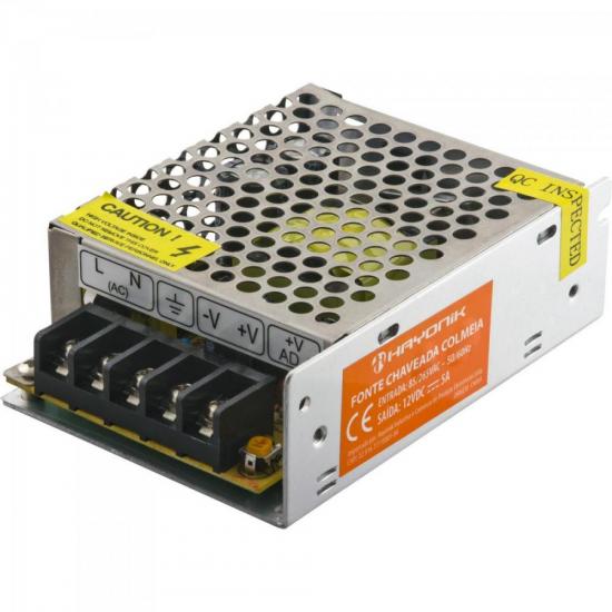 Fonte Colmeia 5A Bivolt Automática FTE-1205 HAYONIK Fonte Colmeia 5A Bivolt Automática FTE-1205 HAYONIK