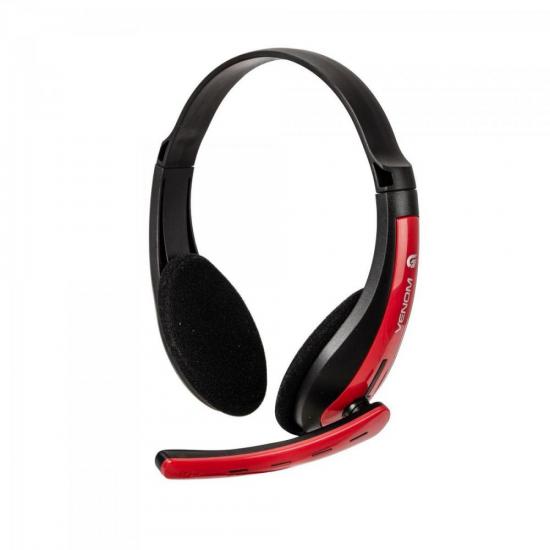 Headset Gamer PC/XBOX 360 SPIDER VENOM SHS-701 Preto/Vermelho FORTREK Headset Gamer PC/XBOX 360 SPIDER VENOM SHS-701 Preto/Vermelho FORTREK