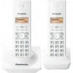 Telefone sem Fio com ID Base + Ramal KX-TG1712 Branco PANASONIC Telefone sem Fio com ID Base + Ramal KX-TG1712 Branco PANASONIC