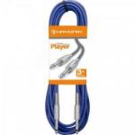 Cabo para Instrumentos P10 X P10 3m PLAYER Azul HAYONIK